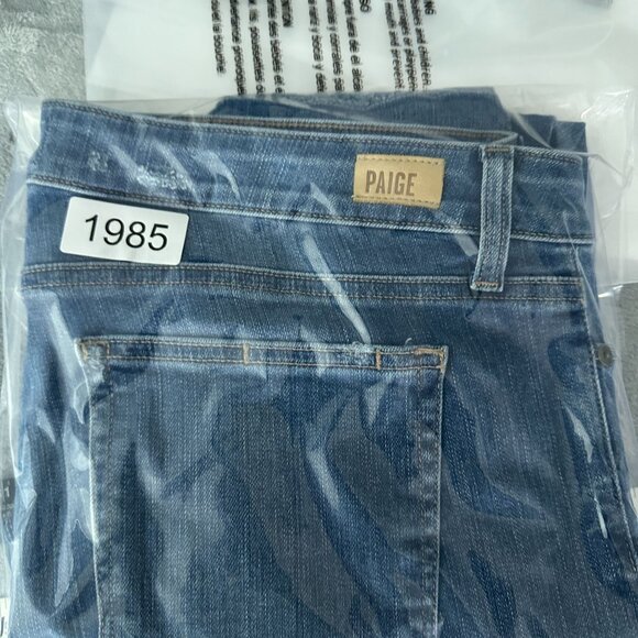 Paige Skinny Jeans Womens Size 33 Verdugo Ankle Distressed Medium Wash Blue - Picture 12 of 12